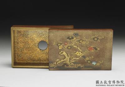 图片[2]-Lacquer set container with plum decor, Japan, 18th century-China Archive